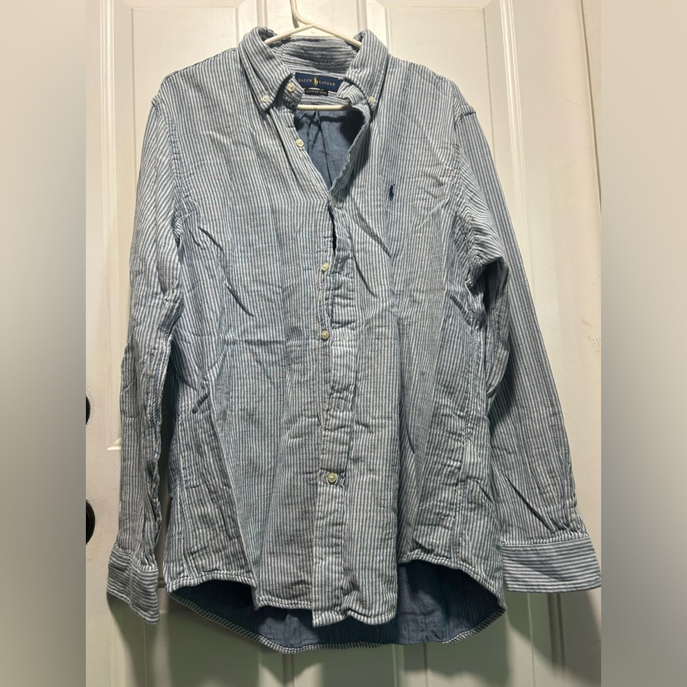 Ralph Lauren polo mens button down shirt size large